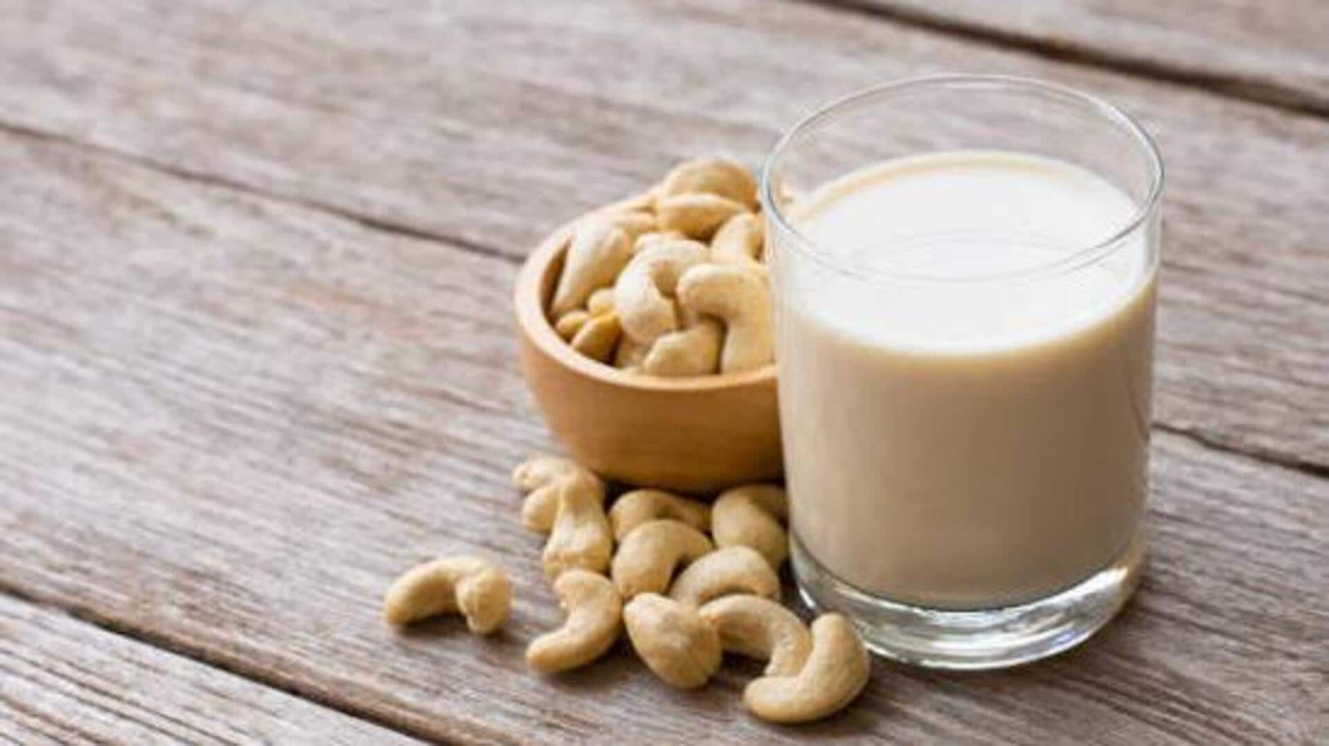 5 breakfast recipes featuring cashew milk 