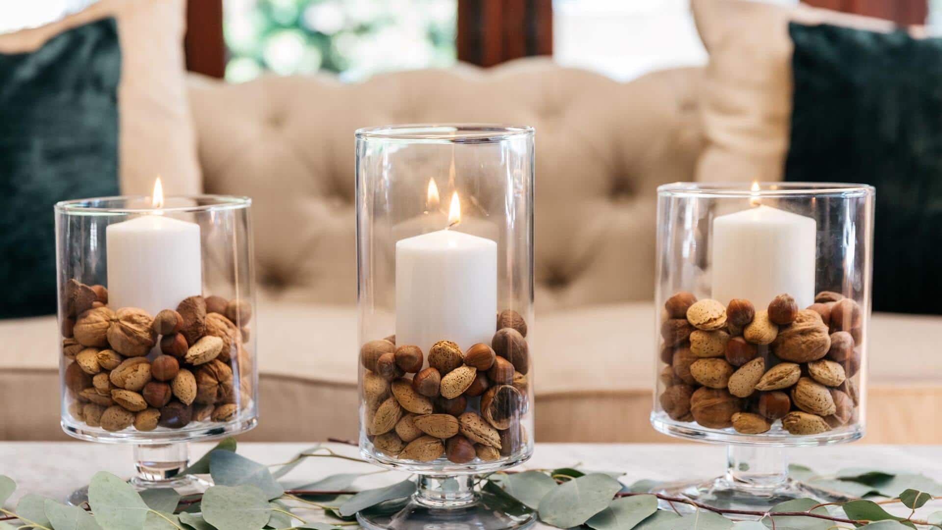 Make stunning, budget-friendly candle holders at home Make stunning, budget-friendly candle holders at home