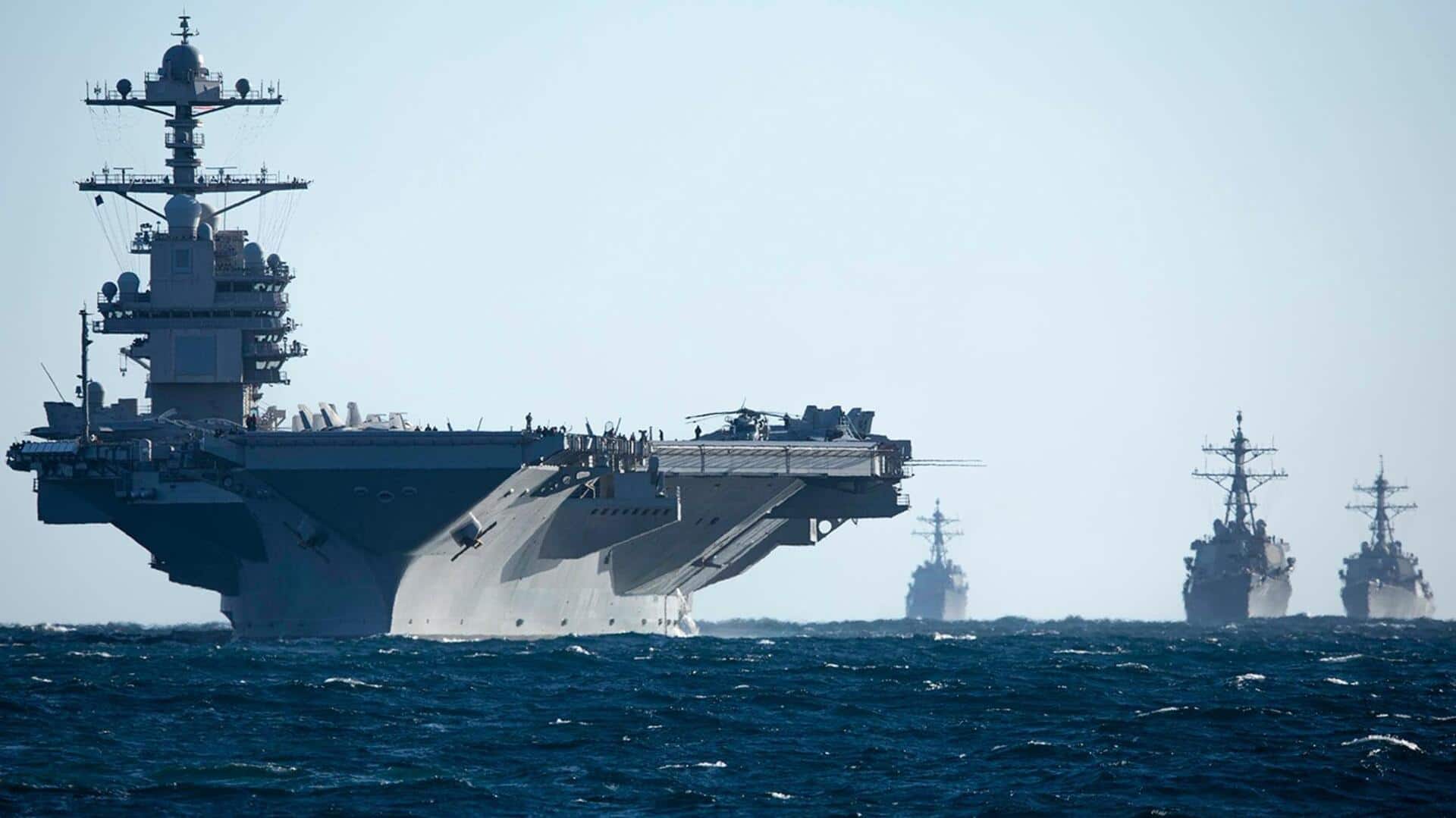 Trump confirms deploying largest aircraft carrier to Persian Gulf
