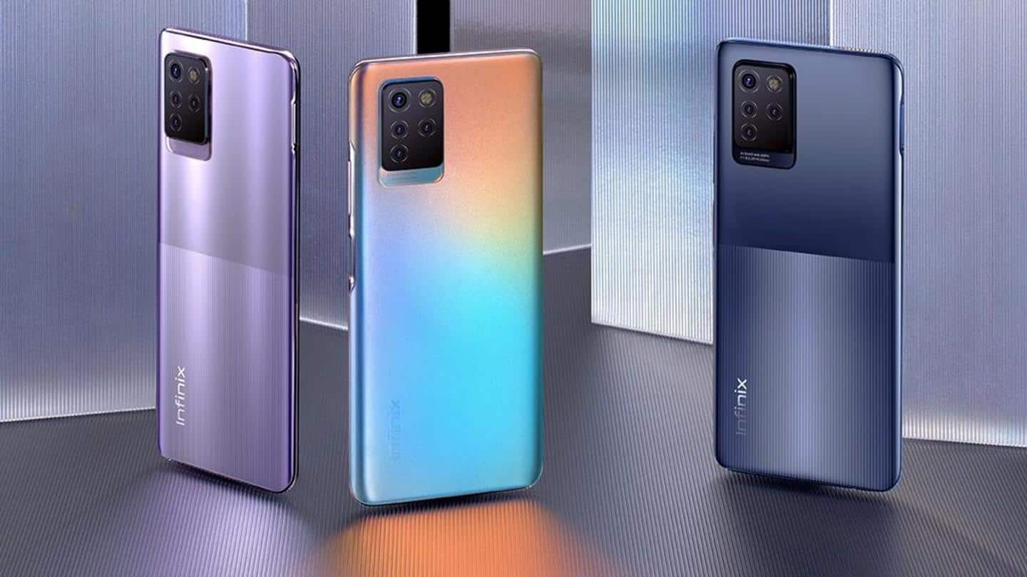 Infinix Note 10 series arriving in India on June 7