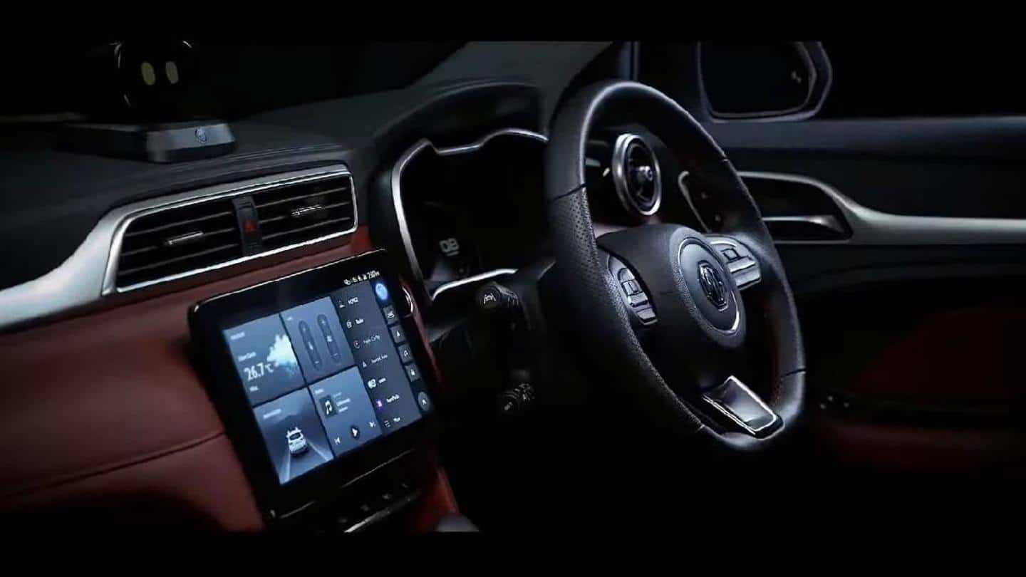 The SUV gets six airbags and a 10.1-inch infotainment panel The SUV gets six airbags and a 10.1-inch infotainment panel