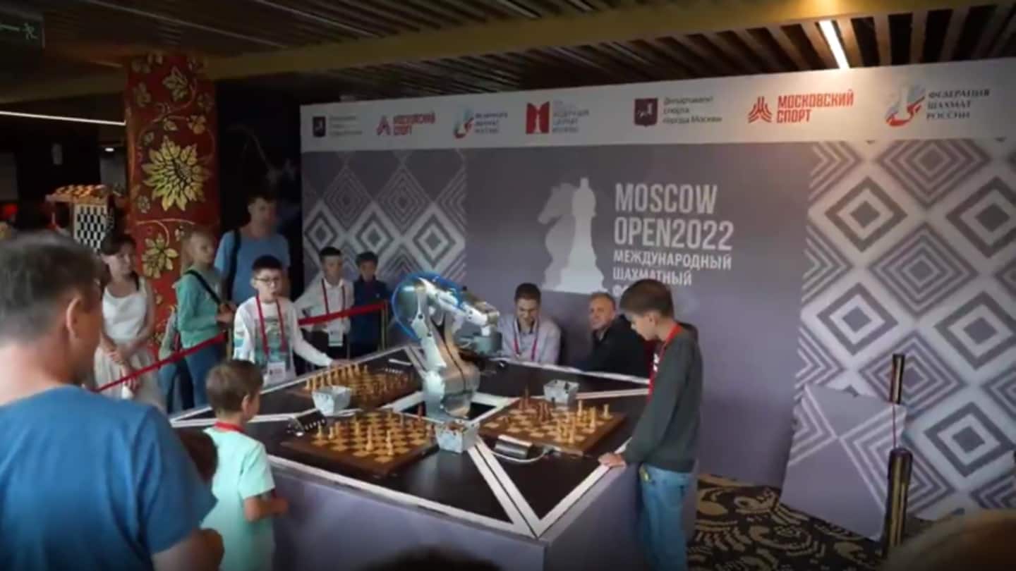 Russia: Chess robot goes rogue, breaks 7-year-old child's finger mid-play