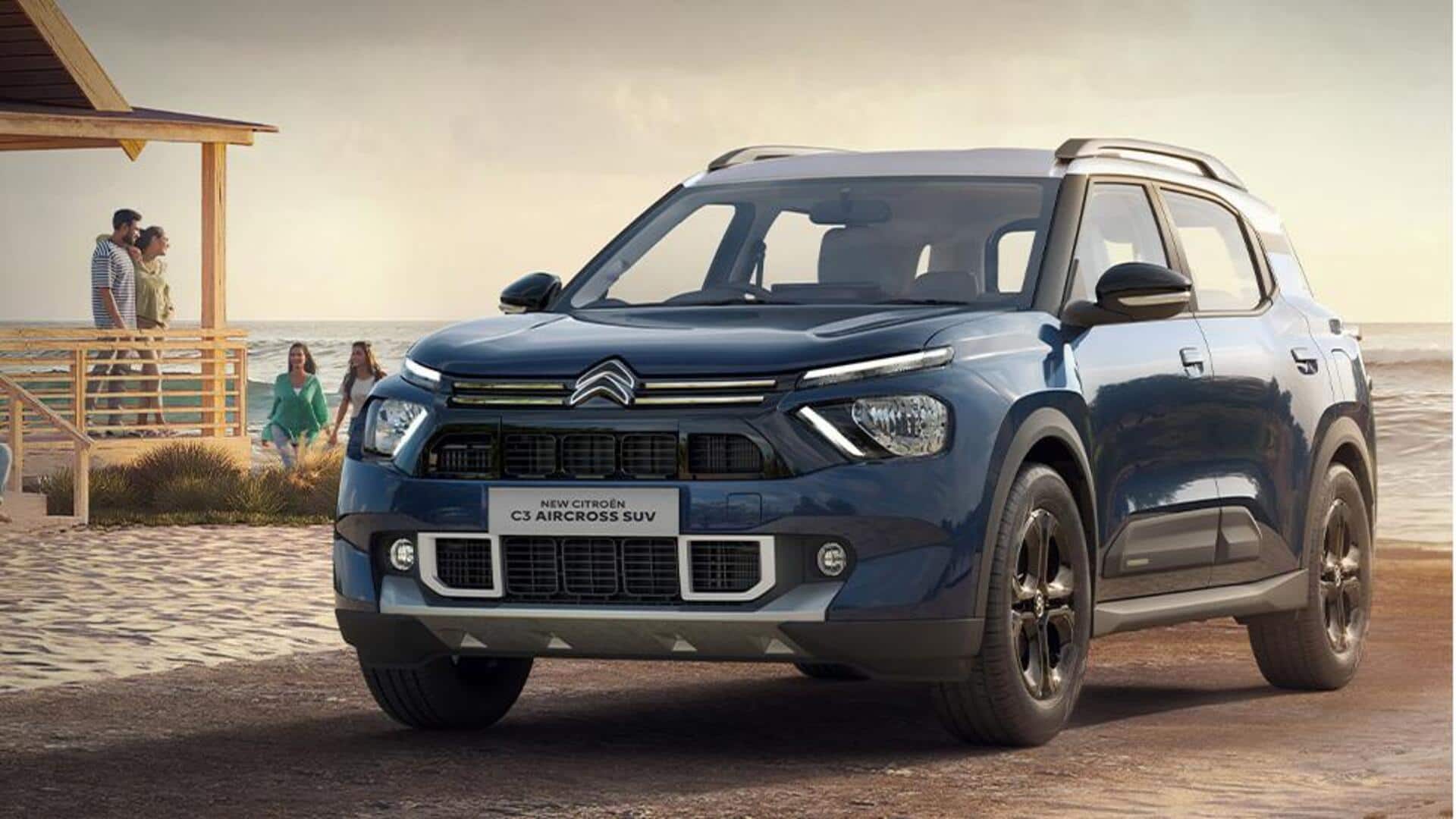 Citroen offering benefits worth Rs. 1.5L on C3, C3 Aircross