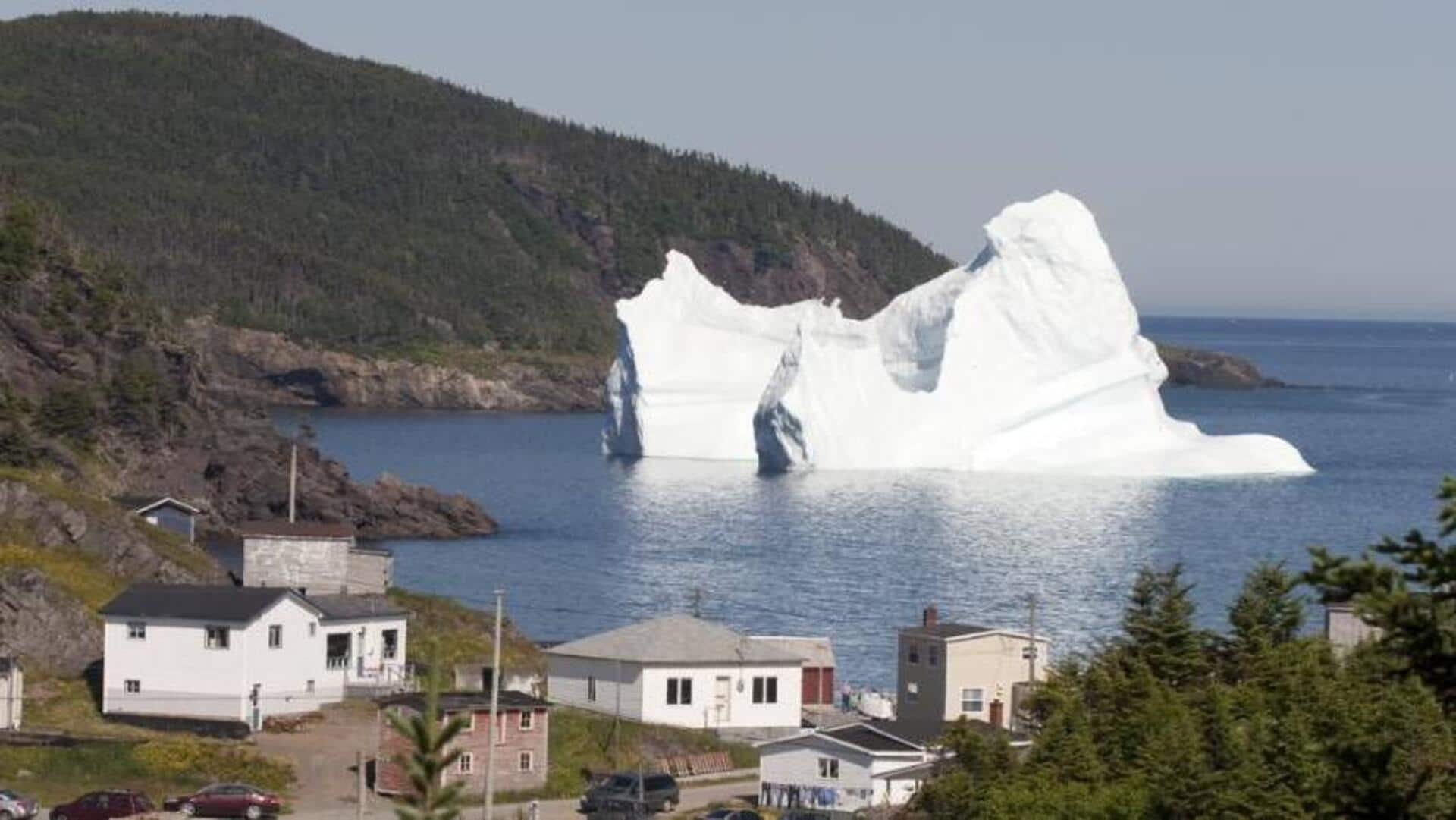 Head over to the majestic icebergs of Newfoundland, Canada