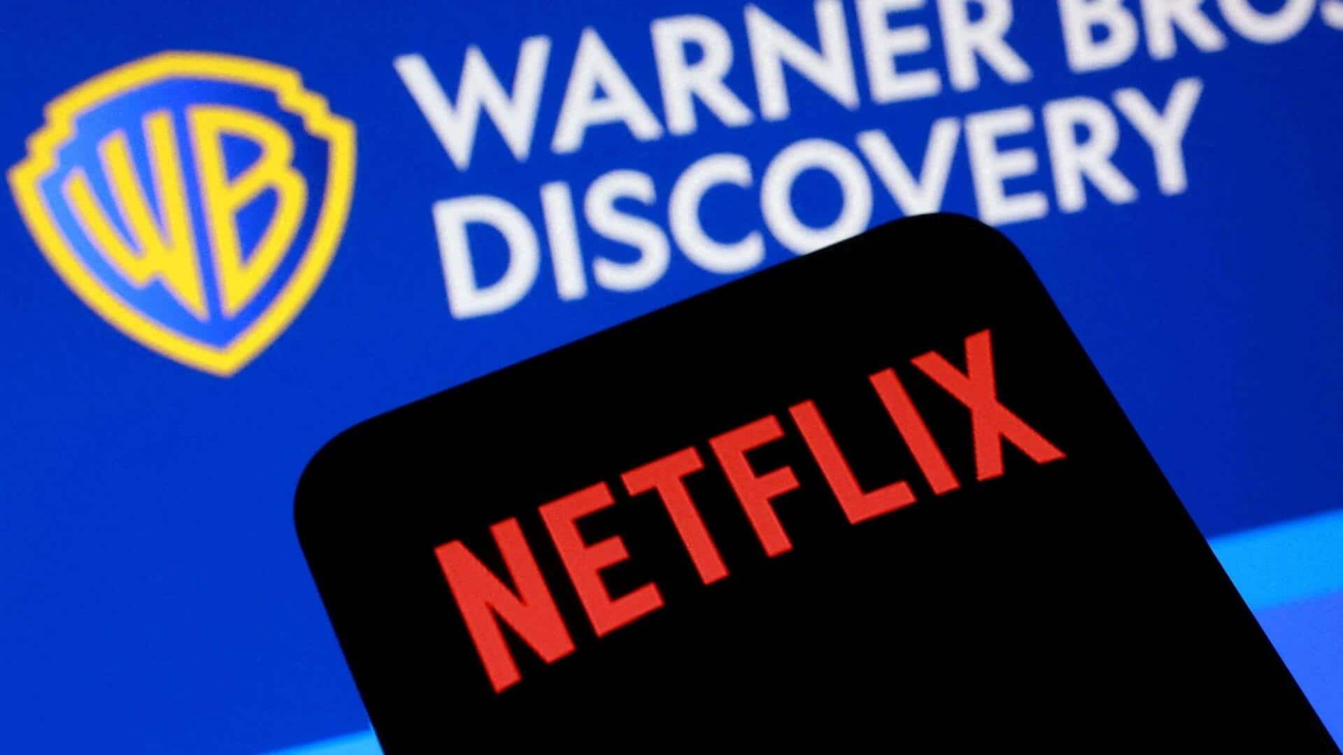 Netflix weighs all-cash bid to clinch Warner Bros takeover battle