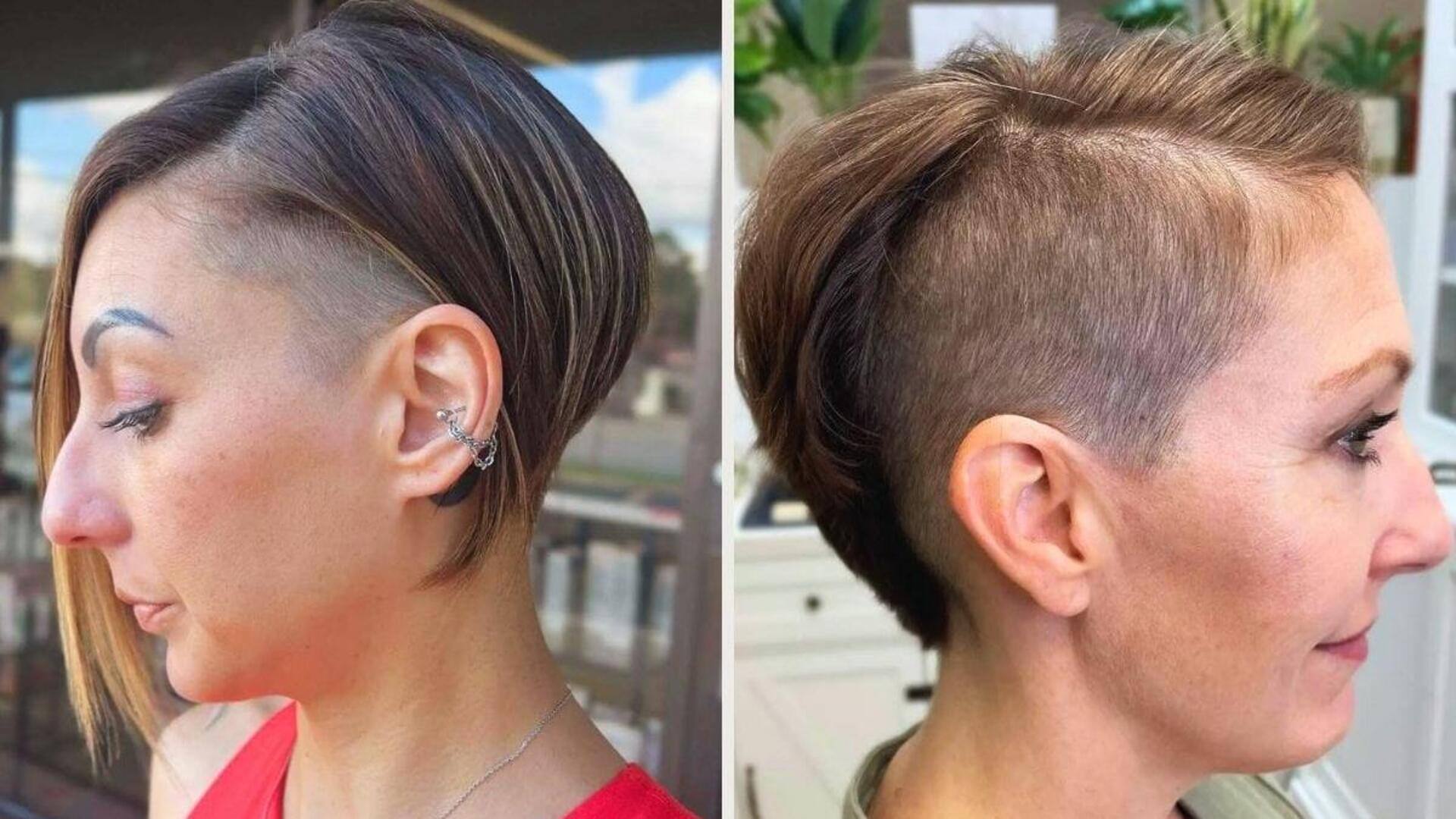 For that edgy look, try these undercuts 