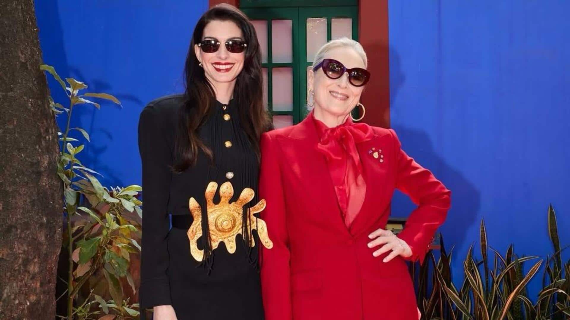 'Devil Wears Prada 2': Anne-Meryl start promotions in Mexico City