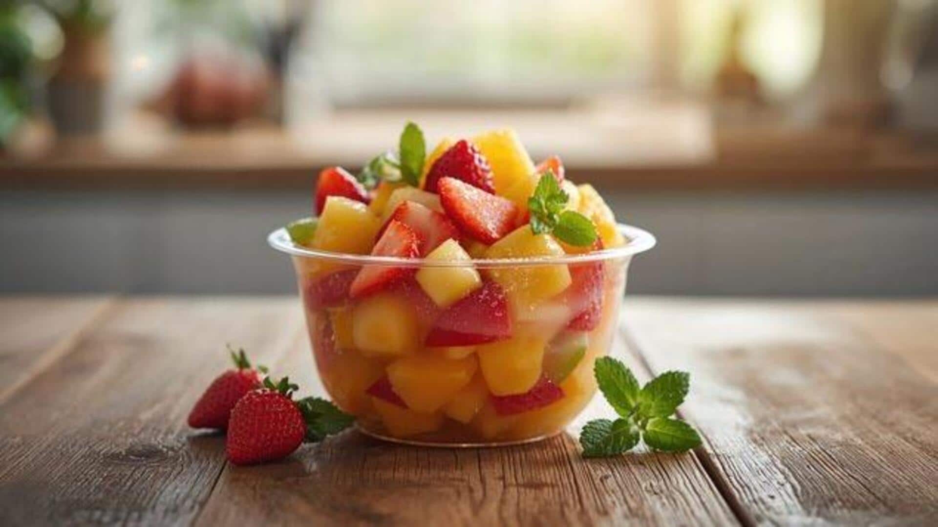 Creative ways to add guava to fruit salad 