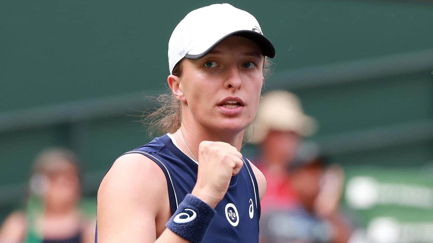 Swiatek makes main-draw debut, progresses to third round Swiatek makes main-draw debut, progresses to third round
