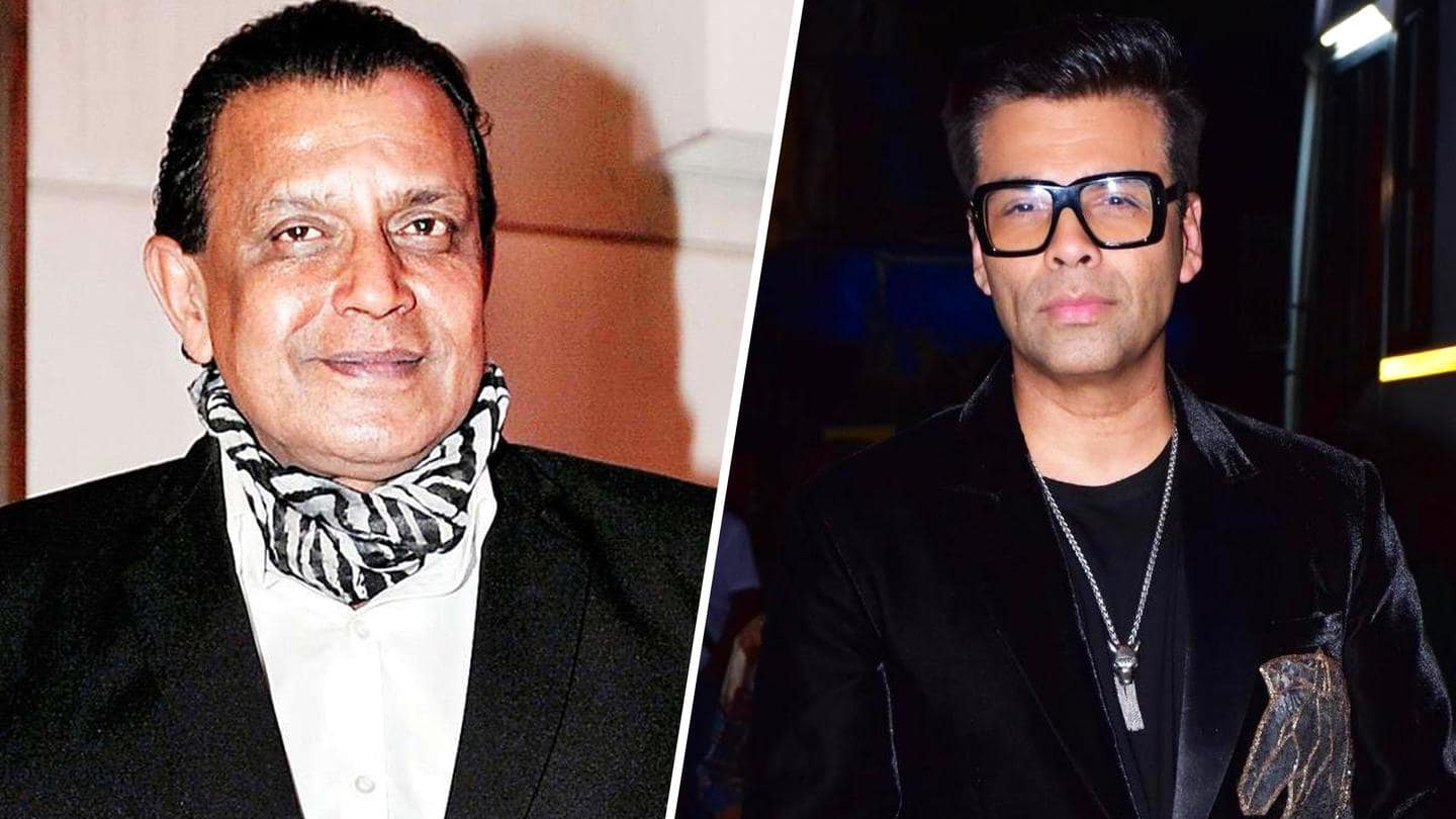 Mithun Chakraborty, Karan Johar come aboard reality show as judges