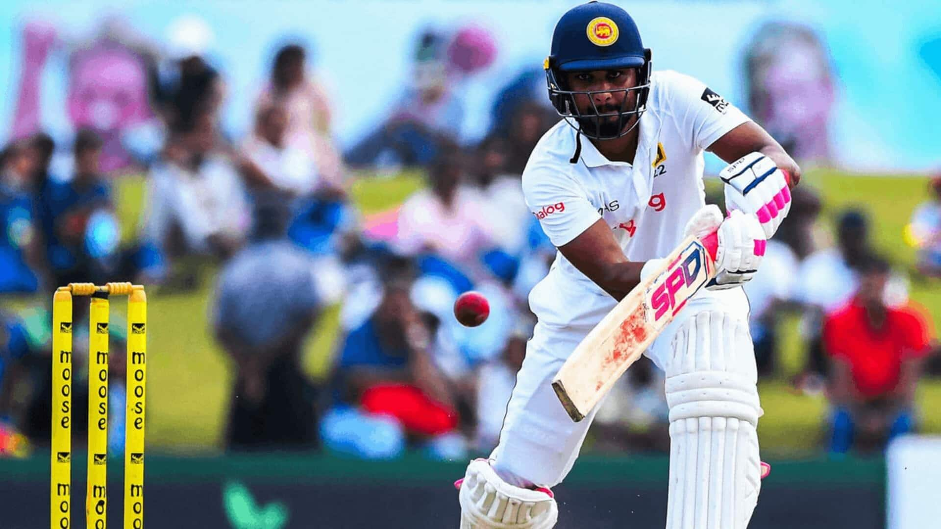 Sri Lanka's Dinesh Chandimal slams his 27th Test half-century: Stats