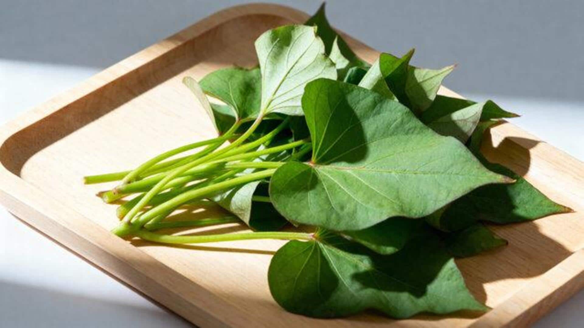 Health benefits of sweet potato greens