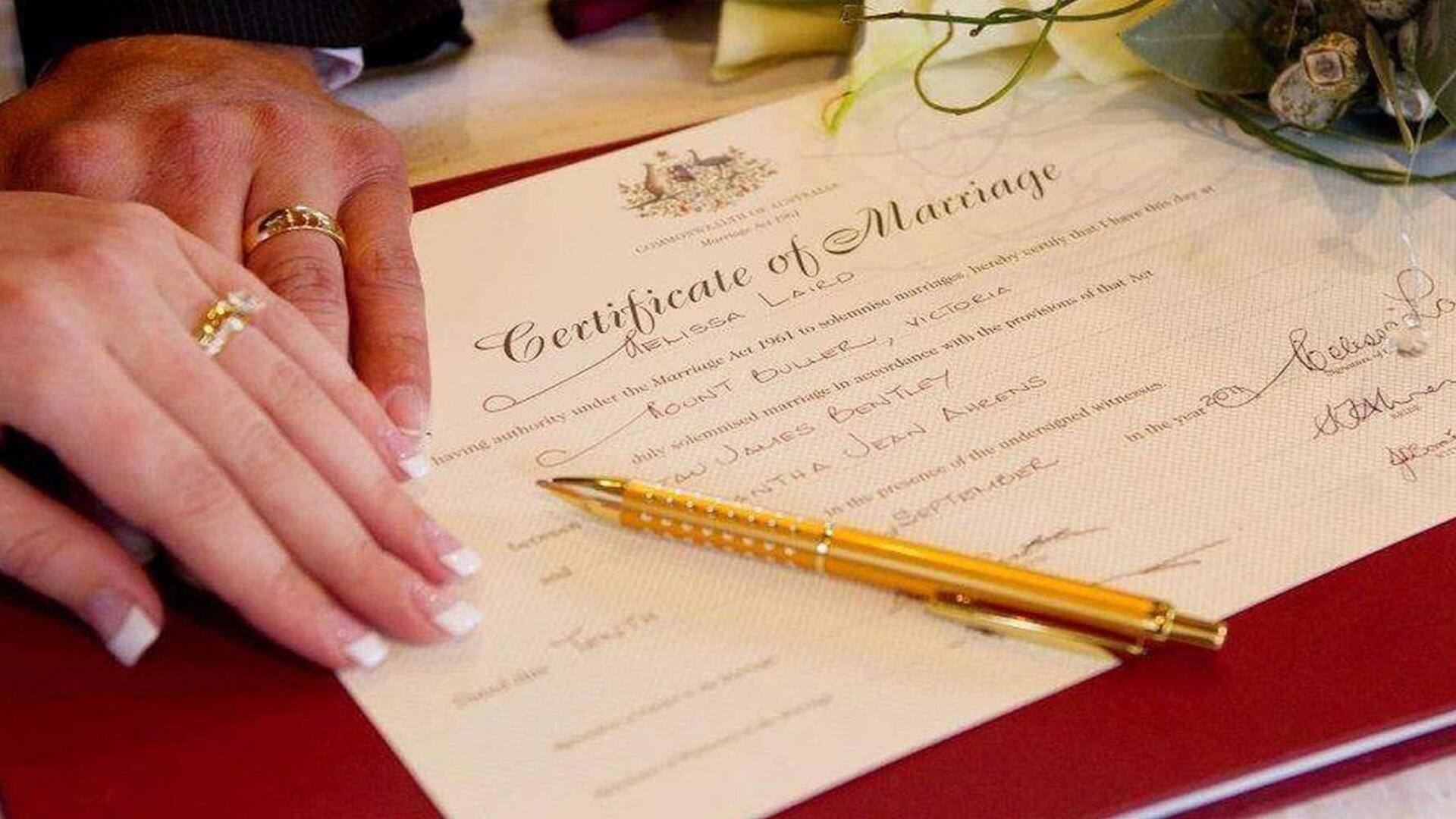 How to check if the marriage certificate is genuine
