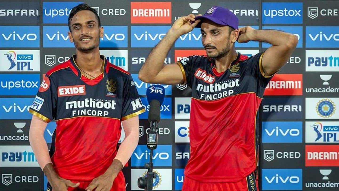 Harshal Patel named the MVP Harshal Patel named the MVP