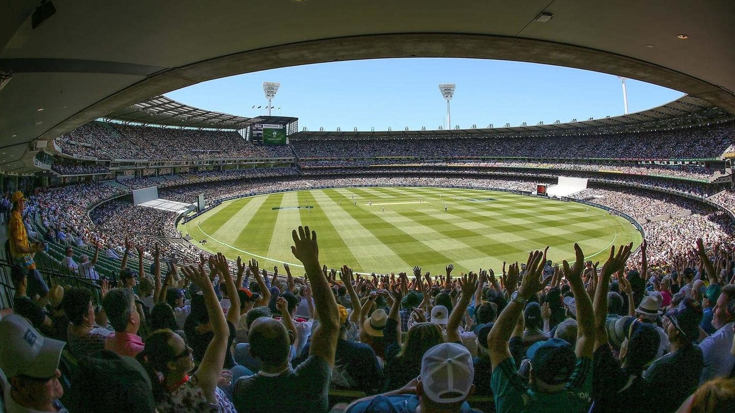 Ashes 2021/22: MCG to have capacity crowd in third Test