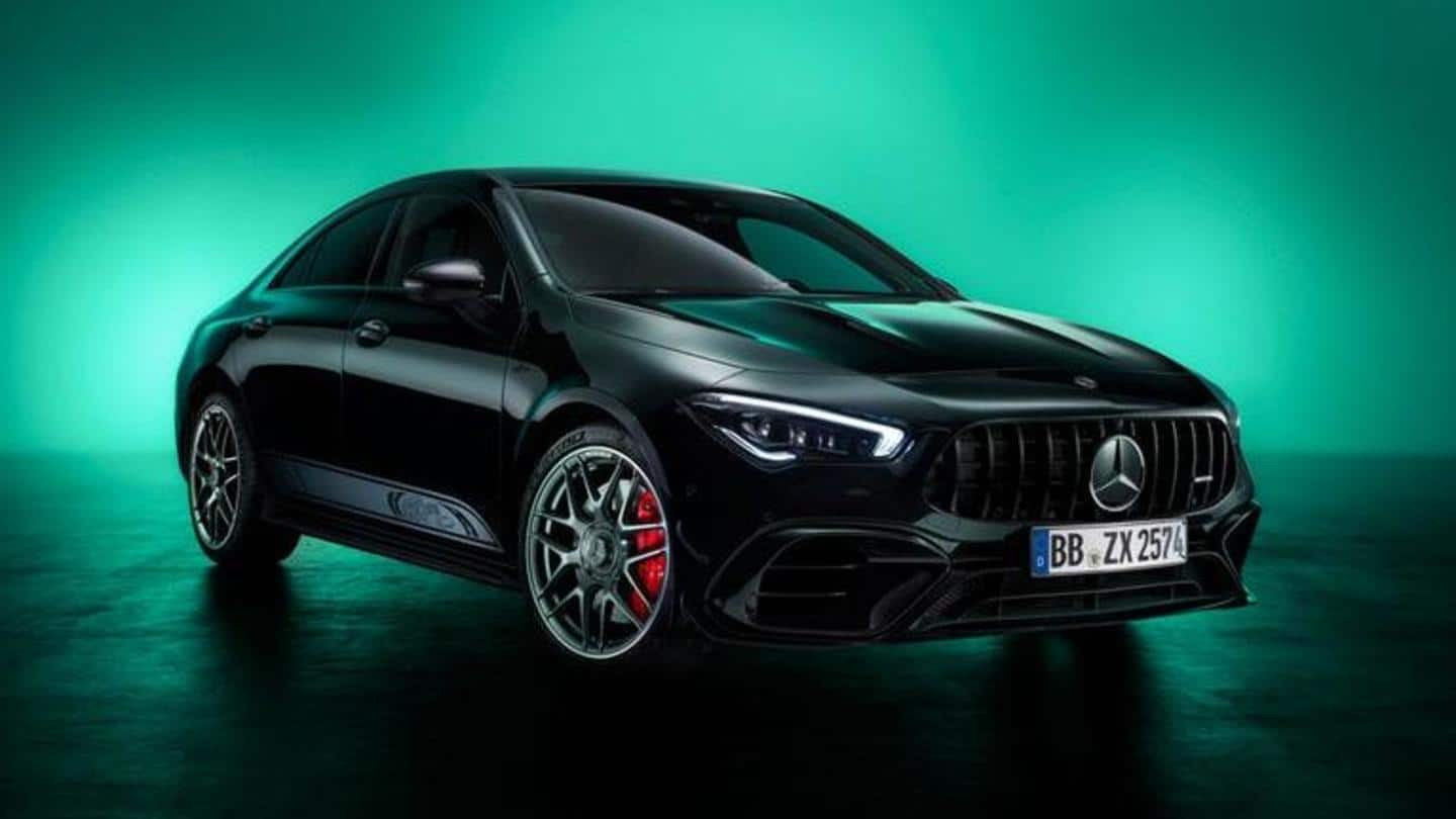 Mercedes-AMG CLA 45 Edition 55 celebrates AMG brand's 55 years