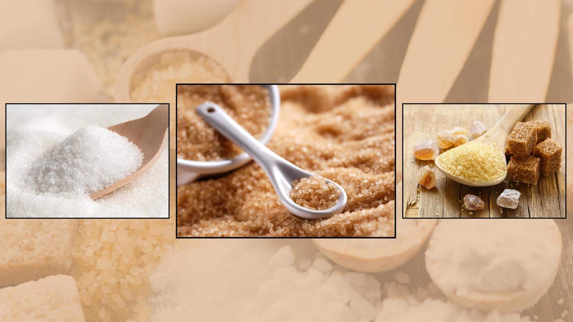 Do you know about these 5 types of sugar