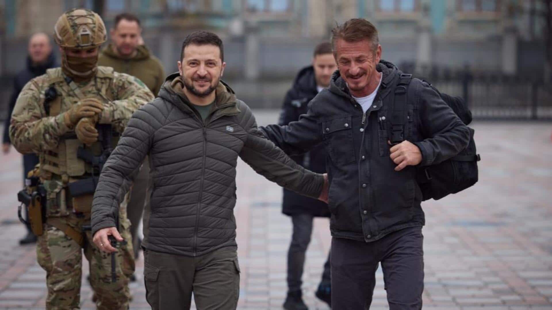 'Superpower': Sean Penn's documentary on Zelenskyy sold to HBO-History Channel