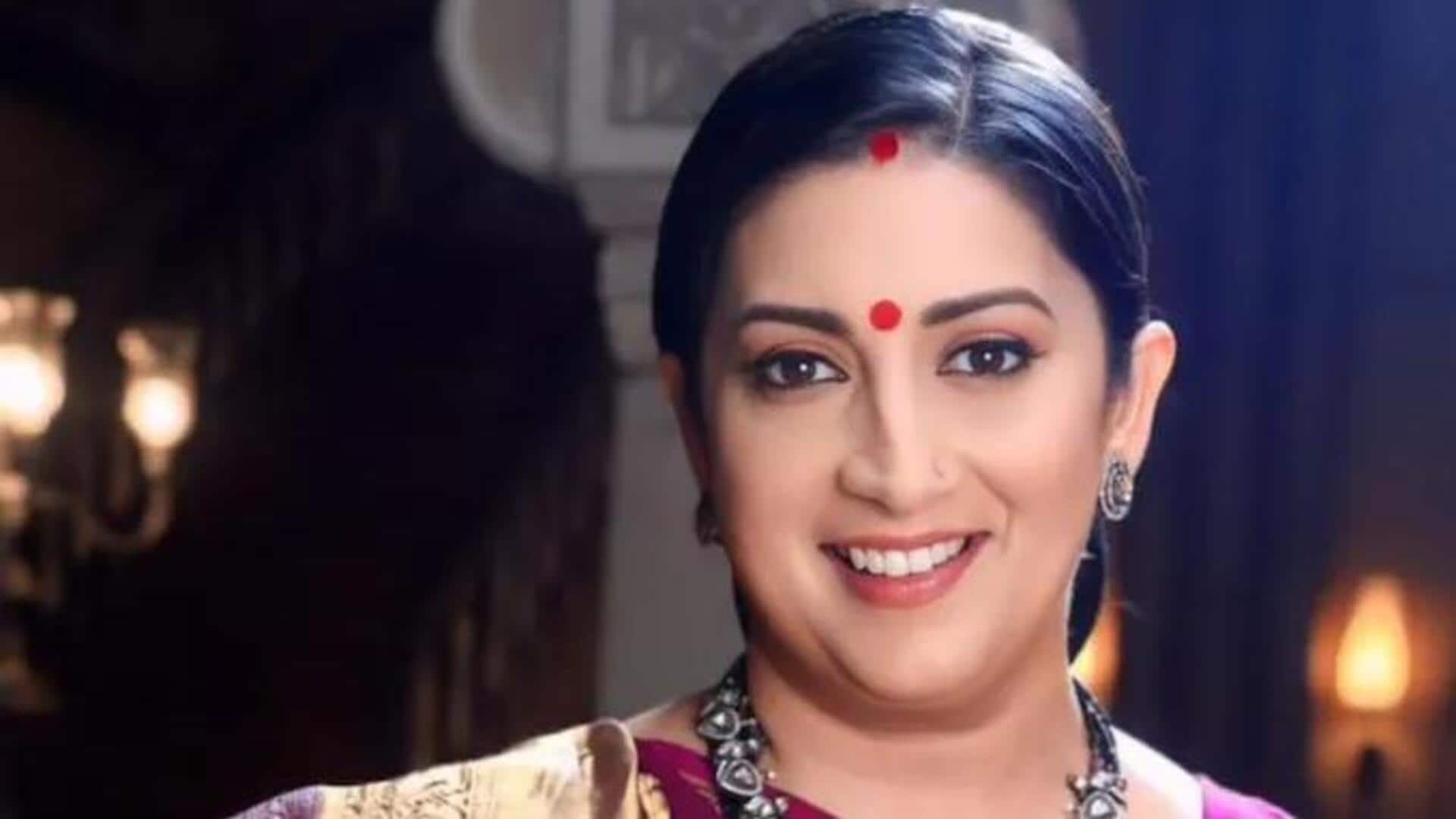 Is Smriti Irani the highest-paid TV actor? She reveals