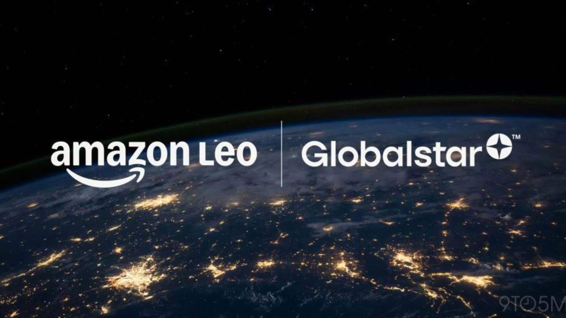 Amazon buys Globalstar for $11.6B to rival Musk's Starlink