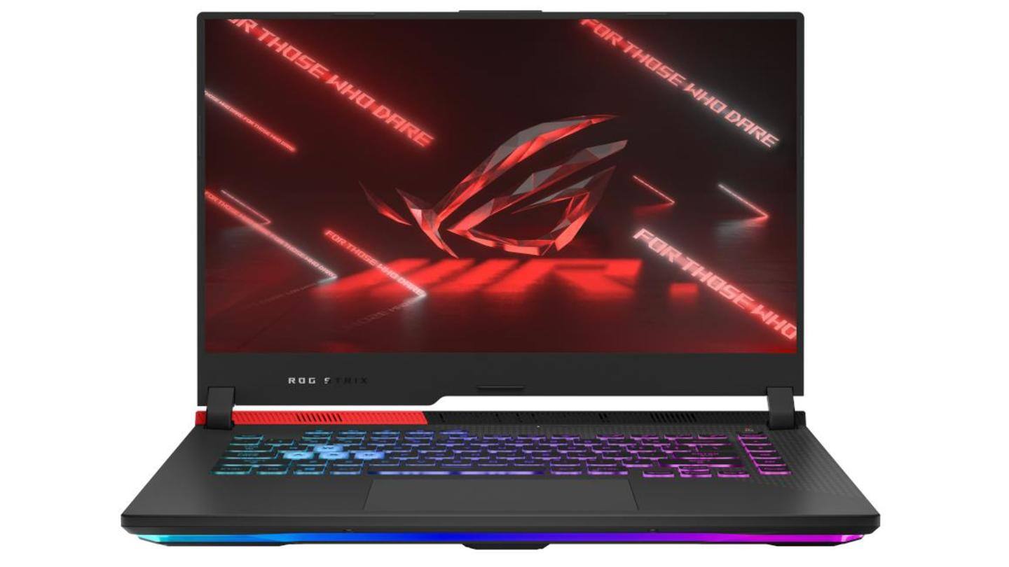 The laptop has an RGB backlit keyboard The laptop has an RGB backlit keyboard
