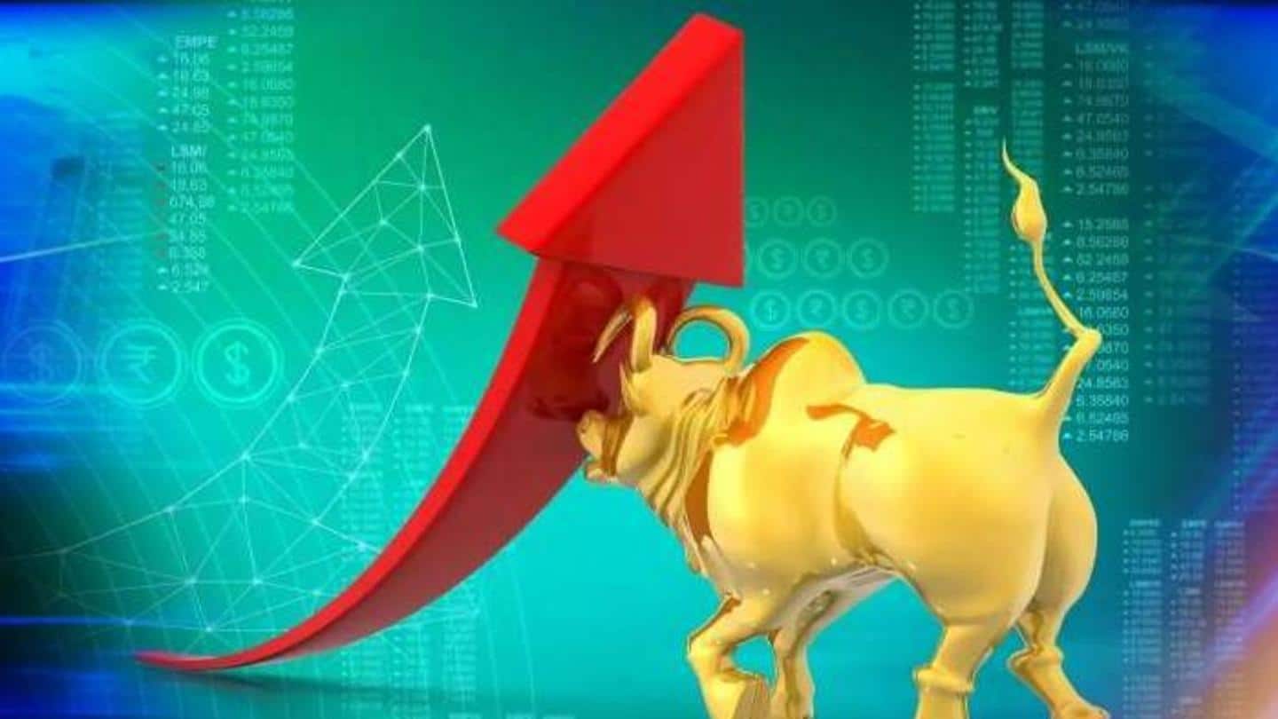 Sensex soars over 400 points; Nifty crosses 16,800