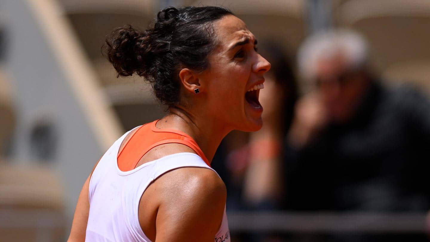 French Open: Martina Trevisan beats Fernandez, reaches first major semi-finals