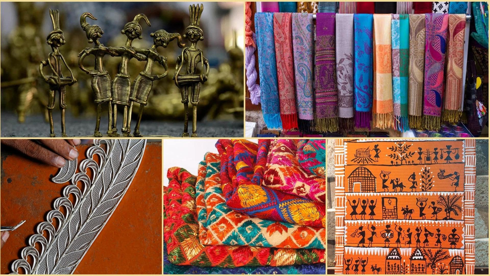5 traditional handicrafts that are unique to India