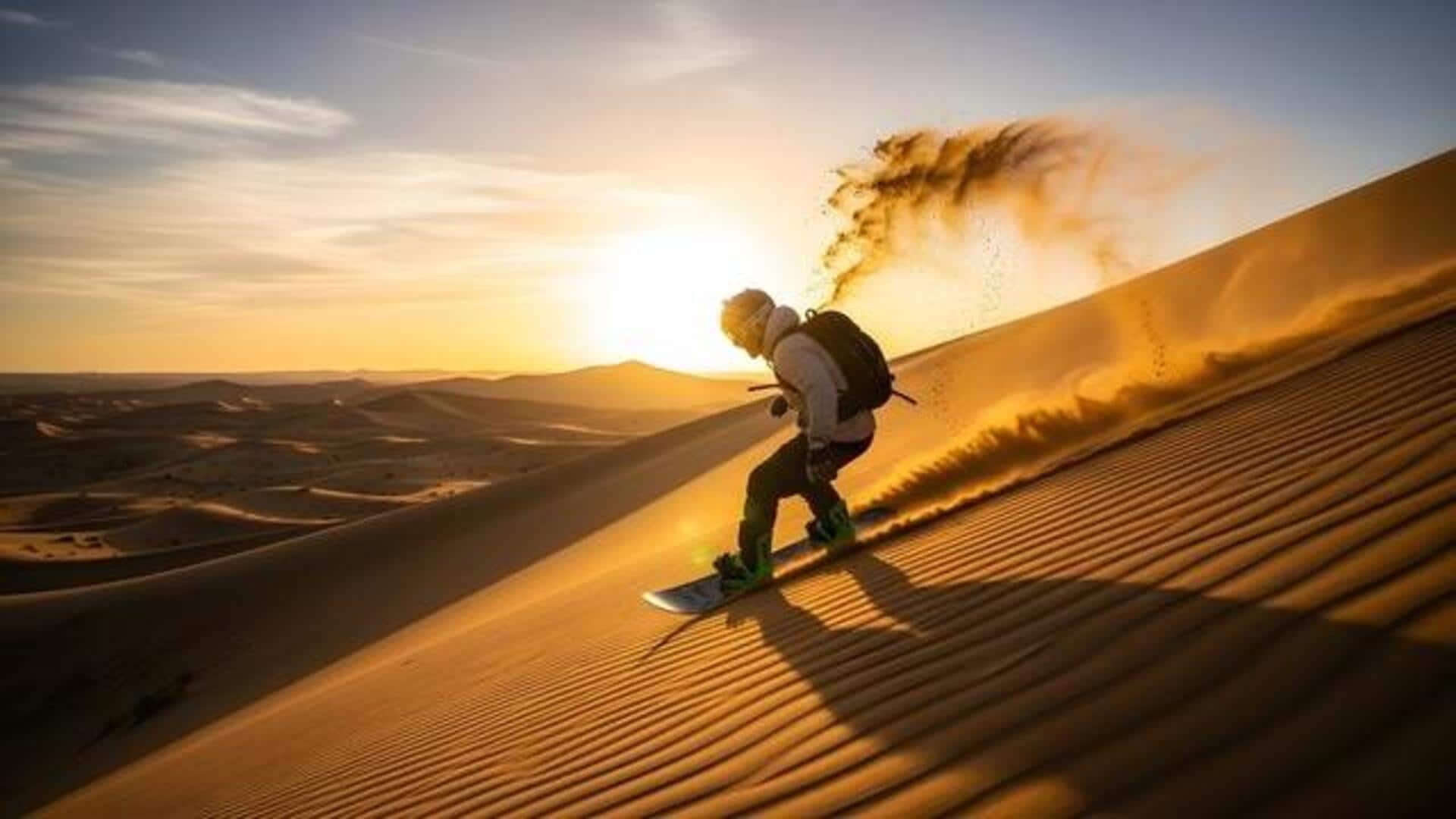 The ultimate guide to sandboarding in Egypt