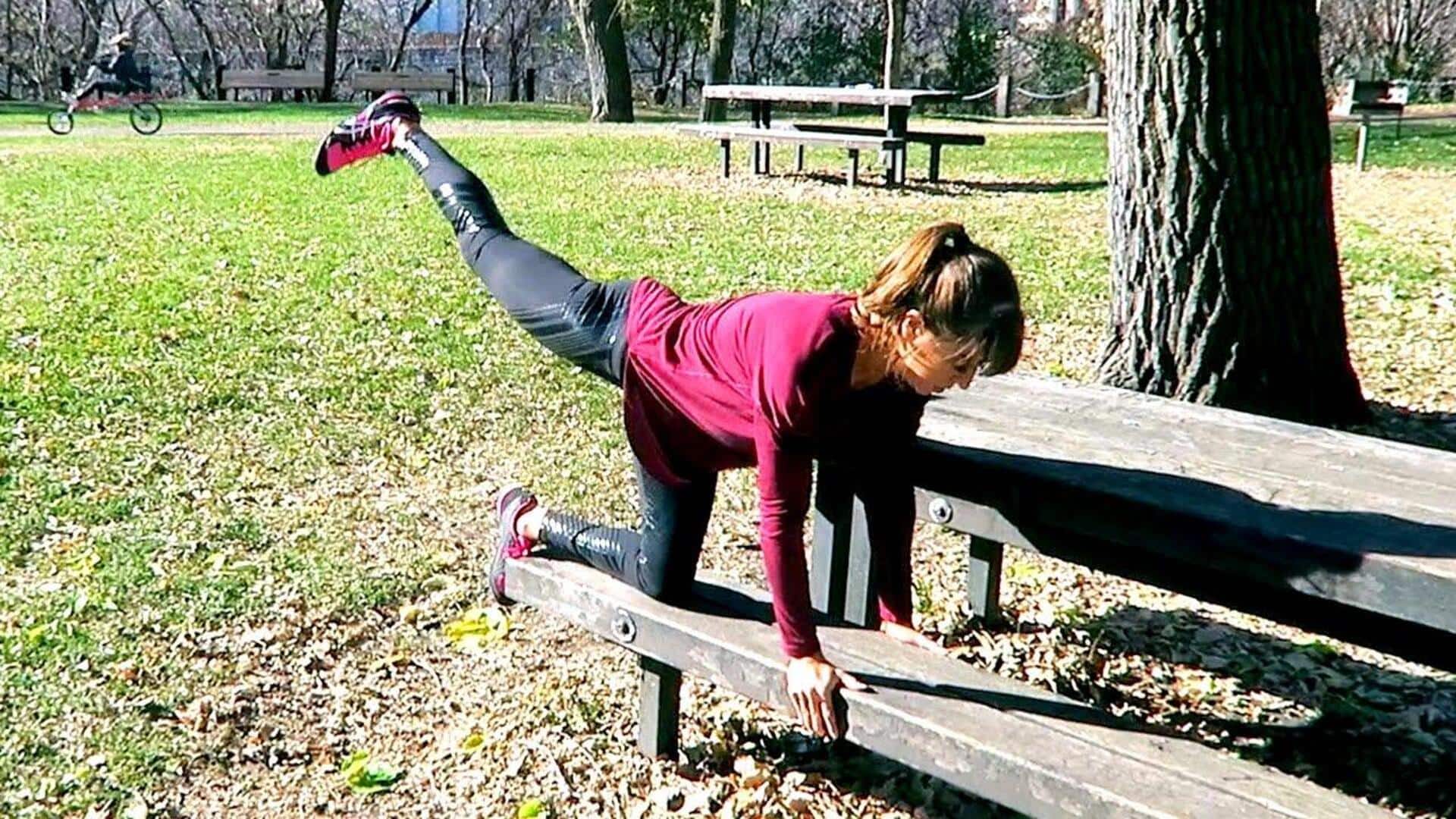 What are park bench workouts?