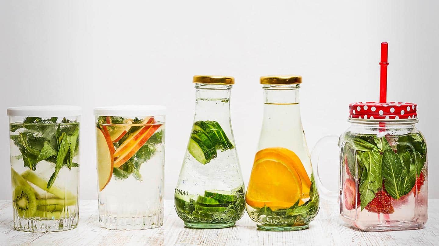 5 flavored water recipes to sip on this summer
