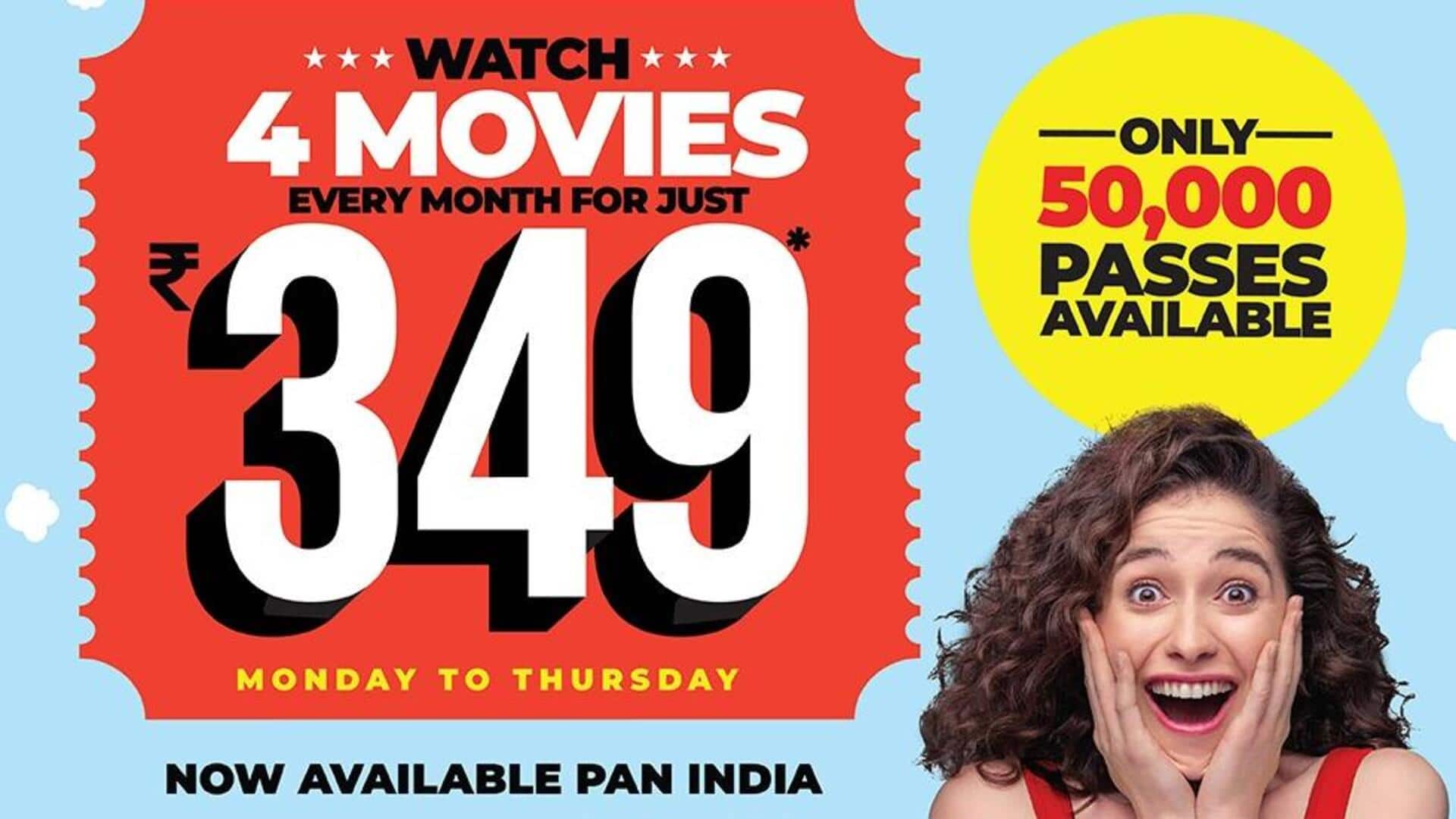 PVR INOX launches passport for weekday bingeing at Rs. 349