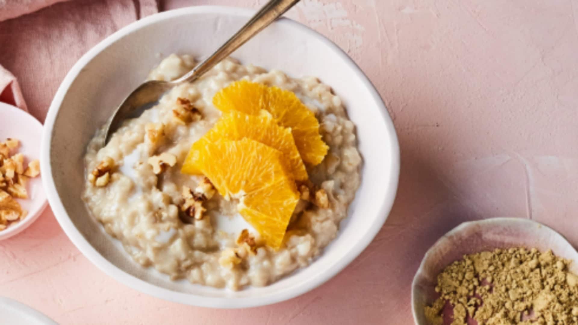 Citrus-spiced oatmeal bowls to start your day Citrus-spiced oatmeal bowls to start your day