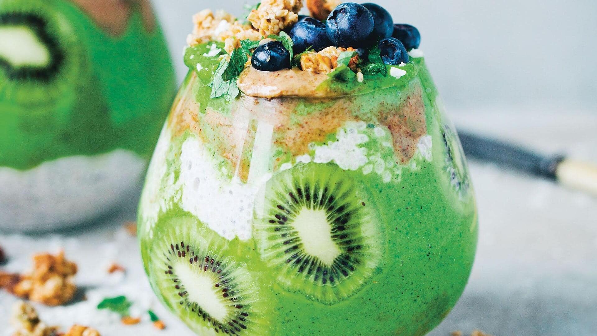 5-minute kiwi chia parfait for busy mornings