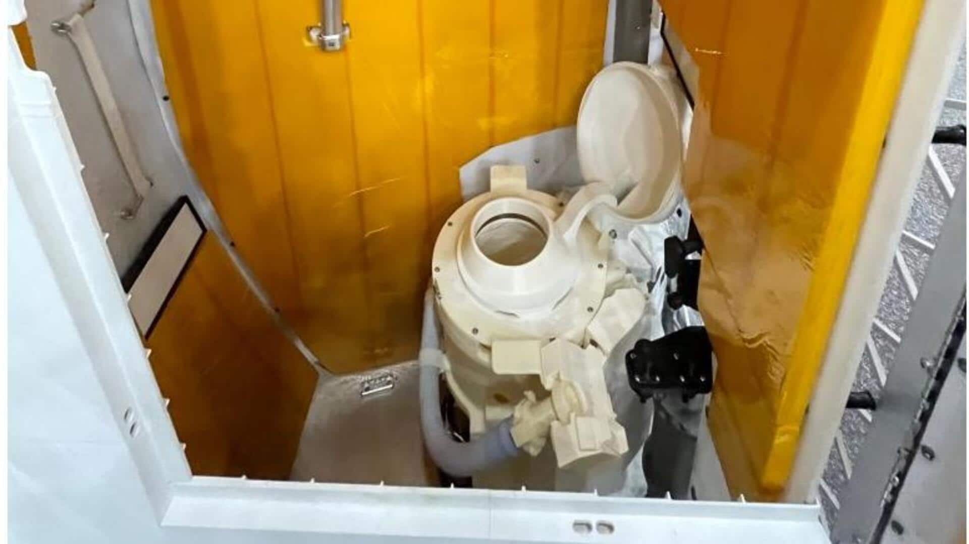 Artemis II crew reports burning smell from $23M space toilet