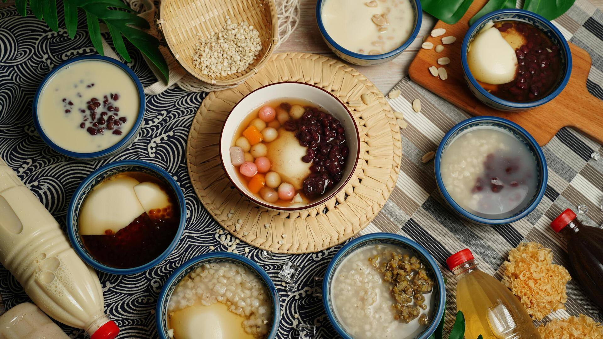 Taiwan's famous taro balls, you should try