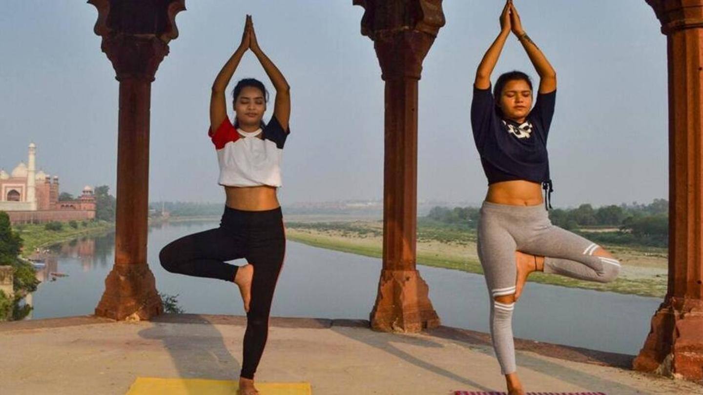 'Yoga prepares children physically to deal with COVID-19' 'Yoga prepares children physically to deal with COVID-19'
