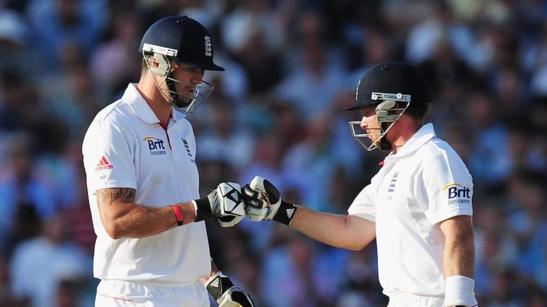A look at England's highest partnerships at The Oval (Tests) 