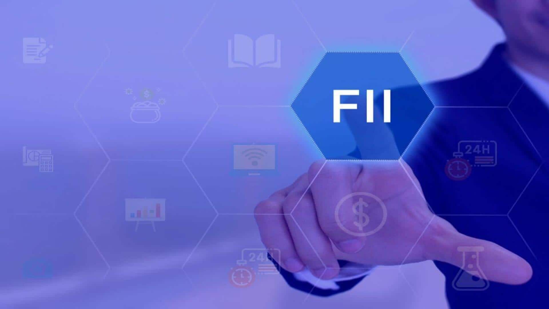 FIIs continue selling spree, offload ₹5,700cr in Indian equities