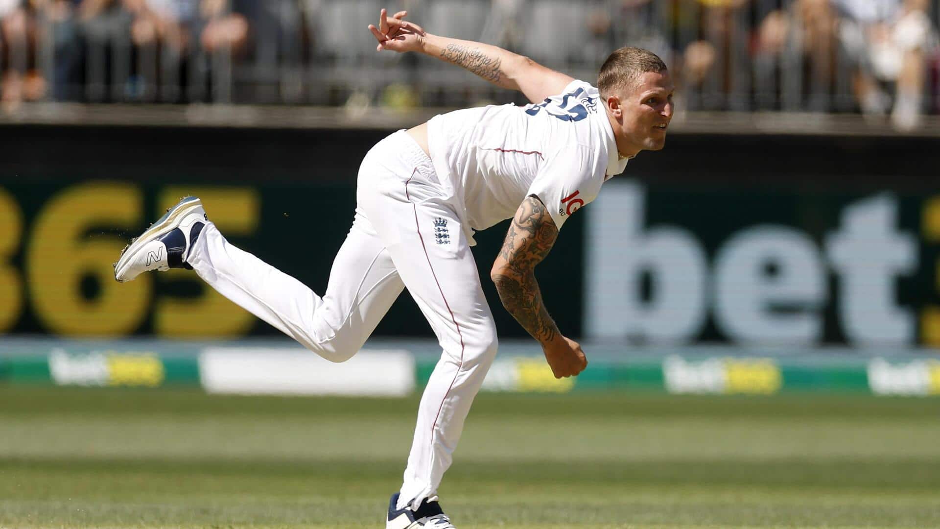 Ashes 2025: England's Brydon Carse gets to 50 Test wickets 