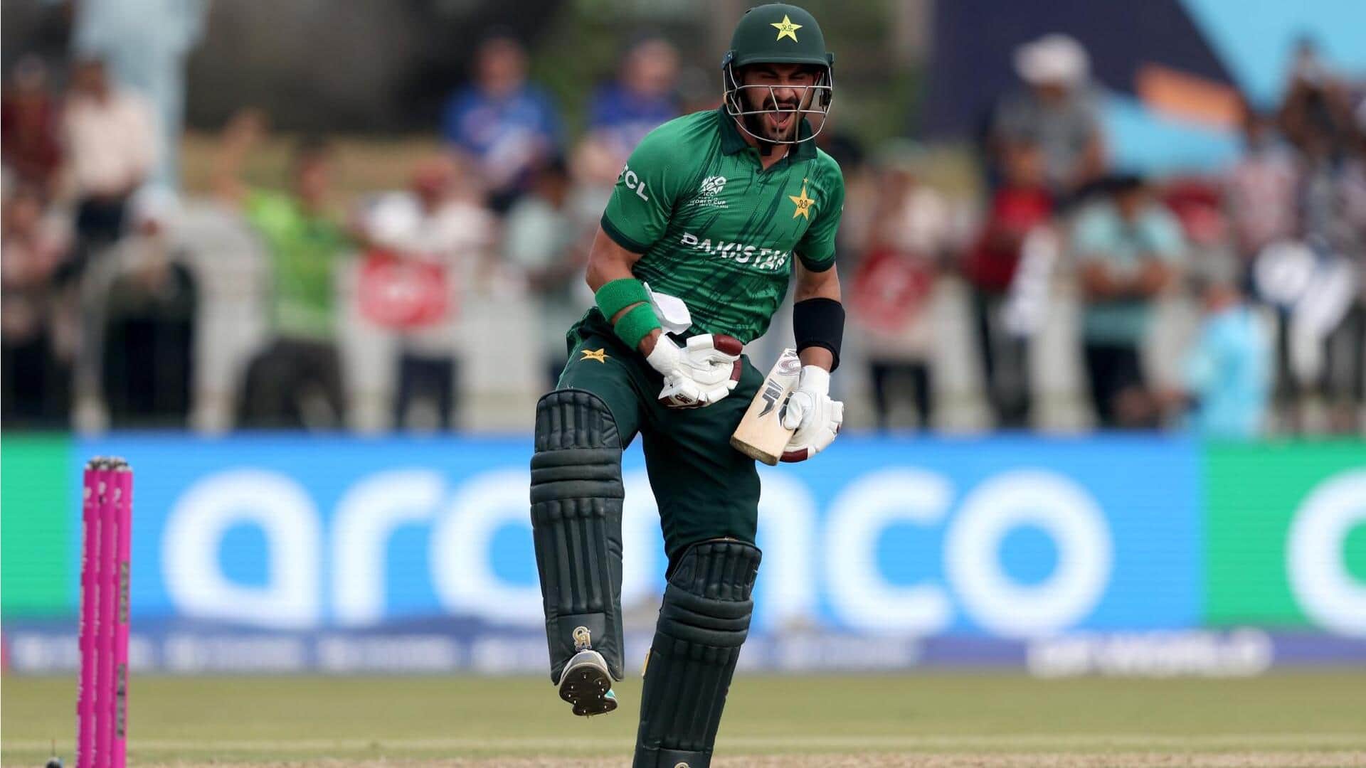 Pakistan's Sahibzada Farhan averages 39.20 versus Sri Lanka (T20Is): Stats