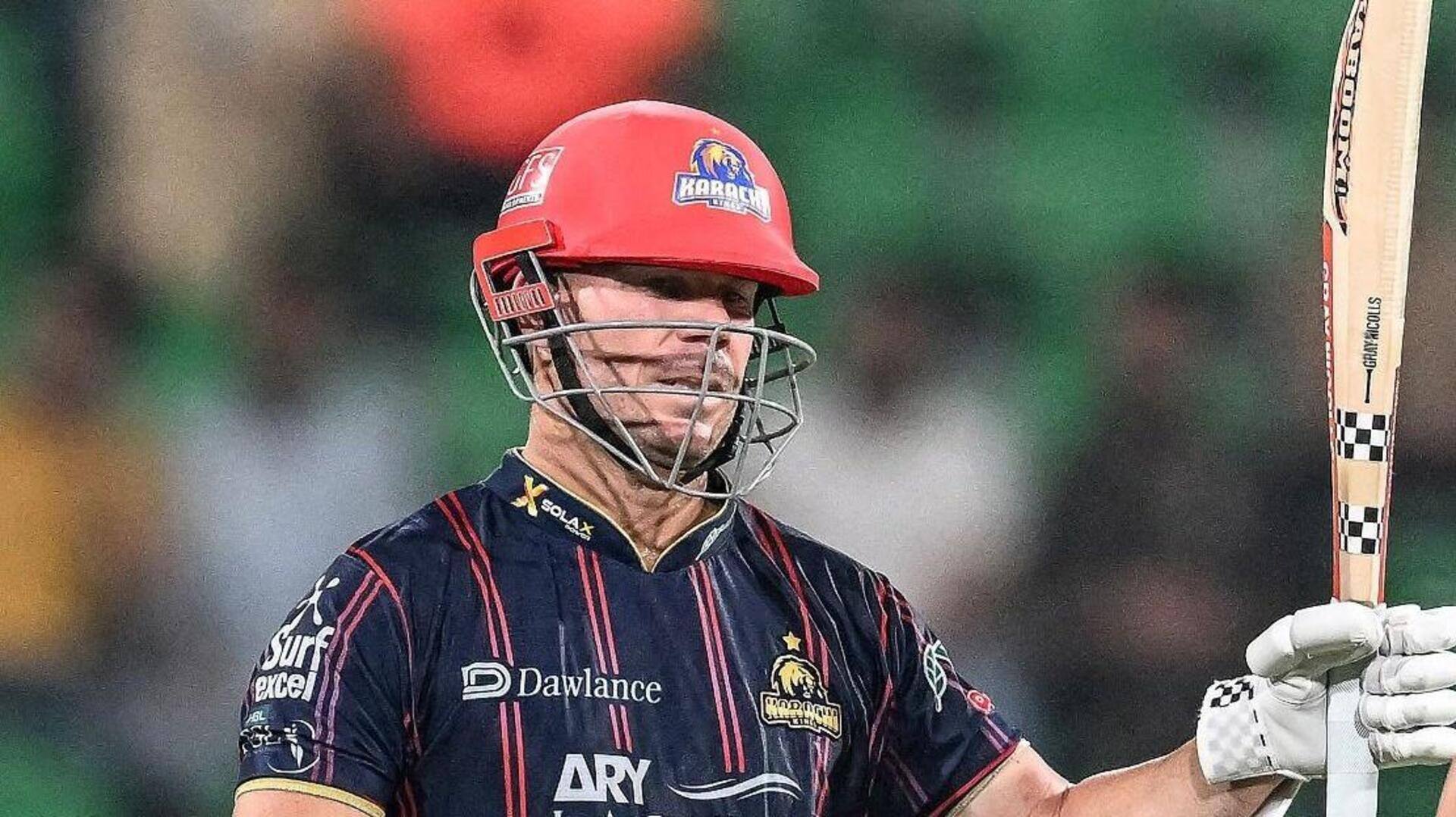 David Warner slams his 117th fifty in T20s: Key stats