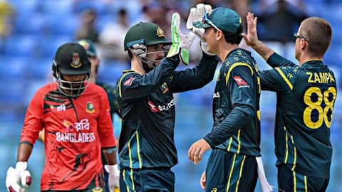 Australia beat Bangladesh in 2nd T20I to seal series 