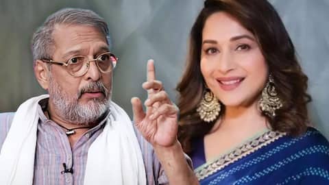 Nana Patekar was to shoot 'Kon Honaar Crorepati' with Madhuri