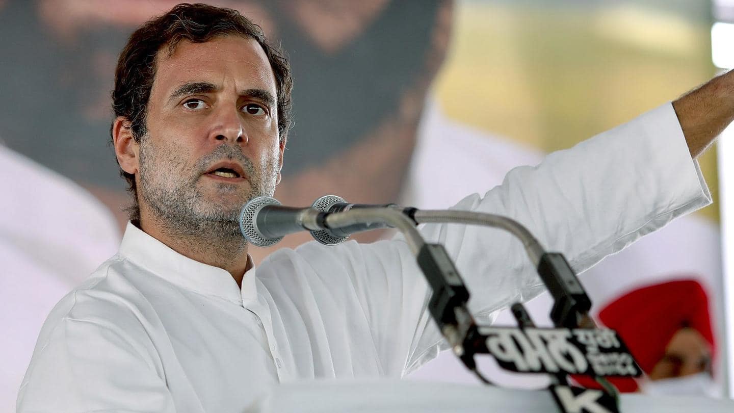 'Tughlaqi lockdown,' 'ringing bells': Rahul slams Centre's anti-COVID-19 strategy