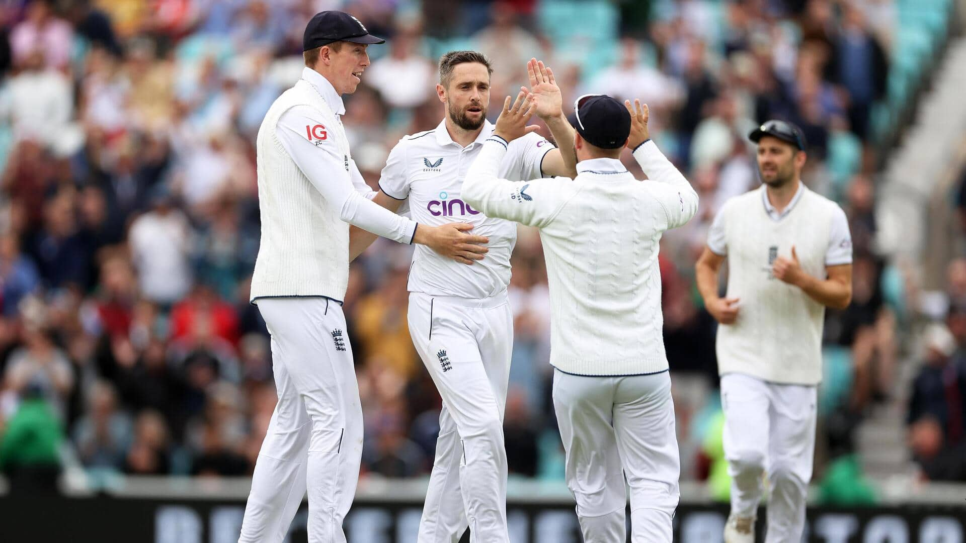 ENG vs WI: Chris Woakes bags four-fer in 50th Test