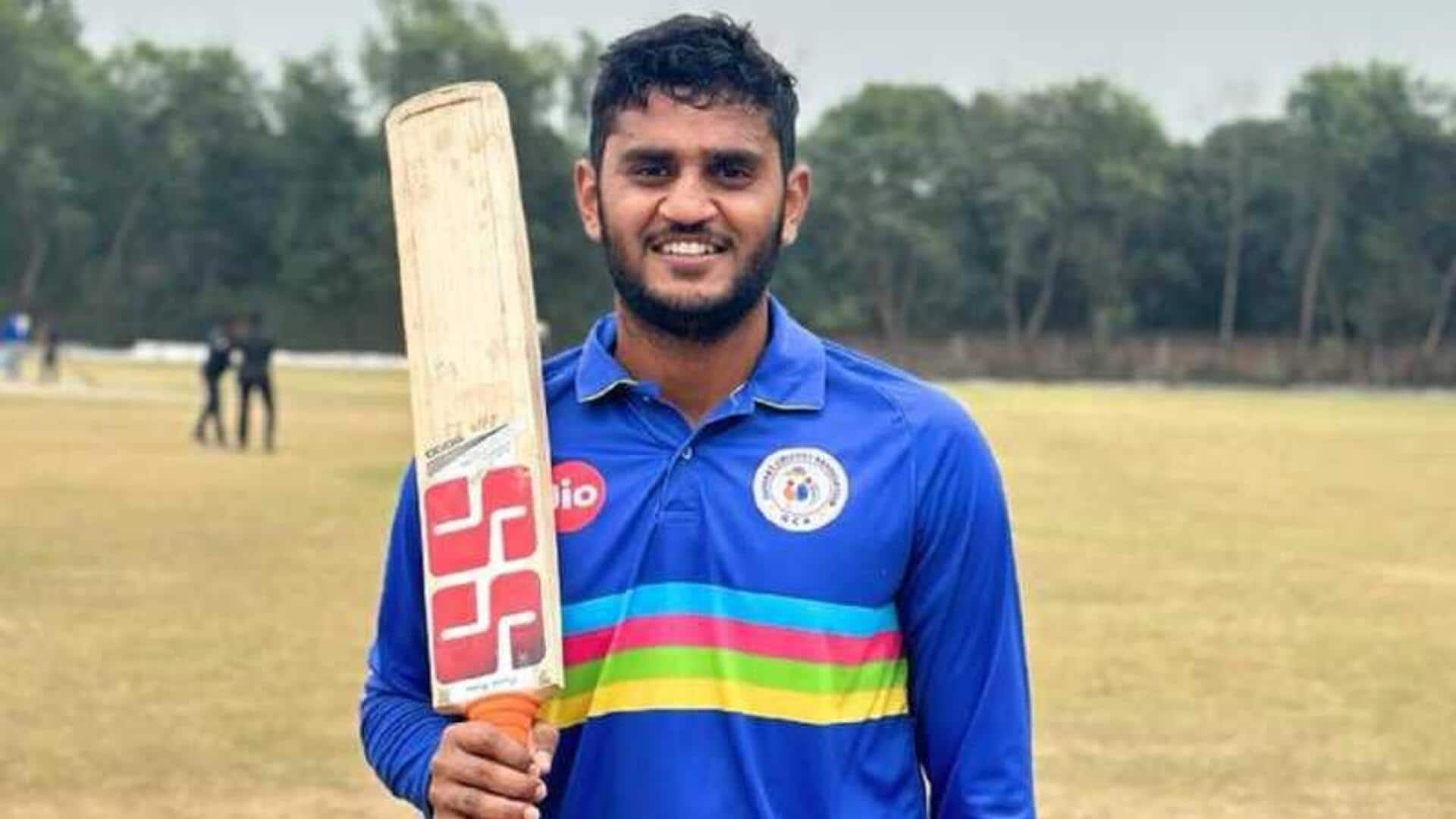 Urvil Patel smashes fastest T20 century by an Indian