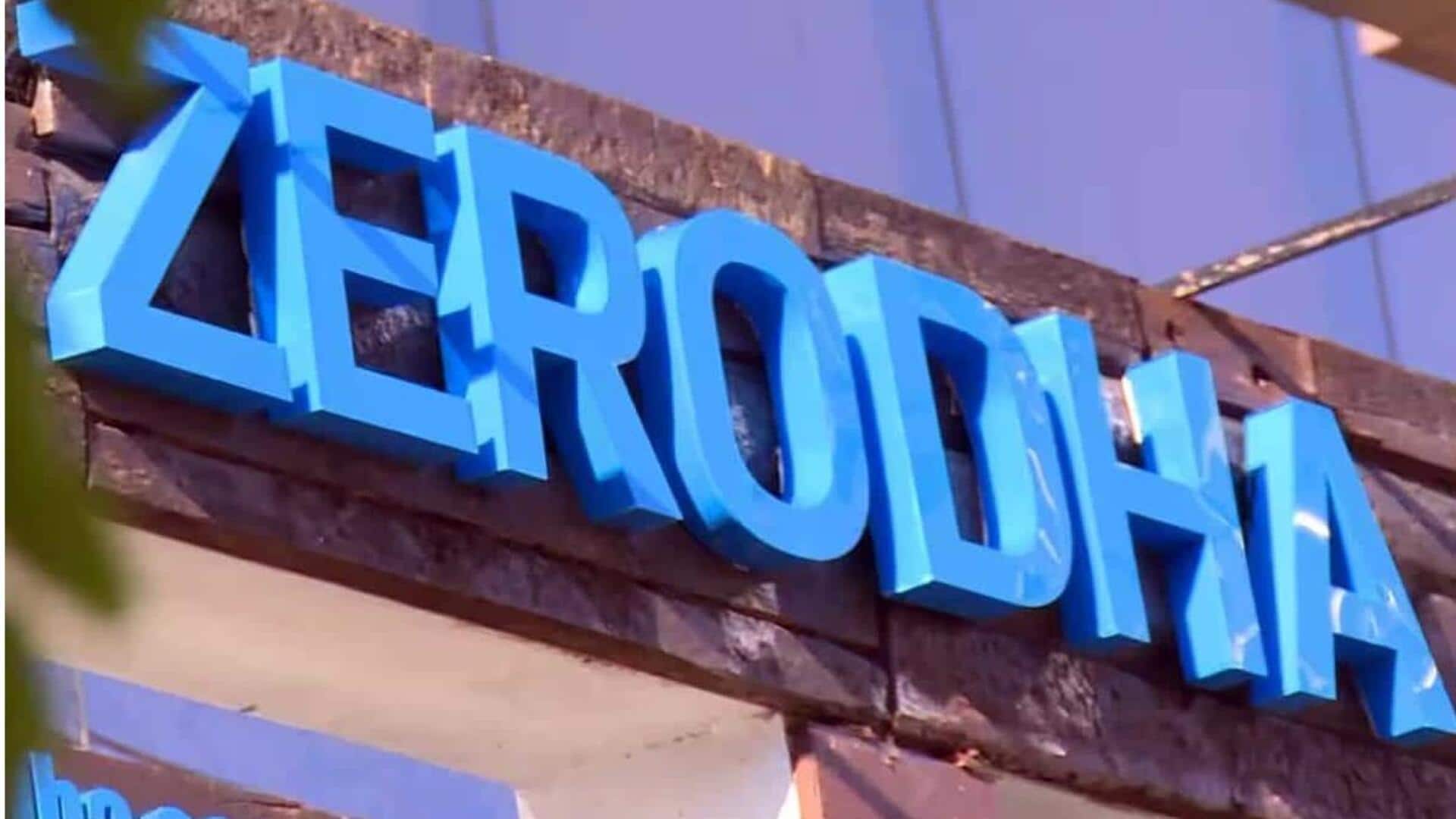 Did Zerodha stop a client from withdrawing his funds?