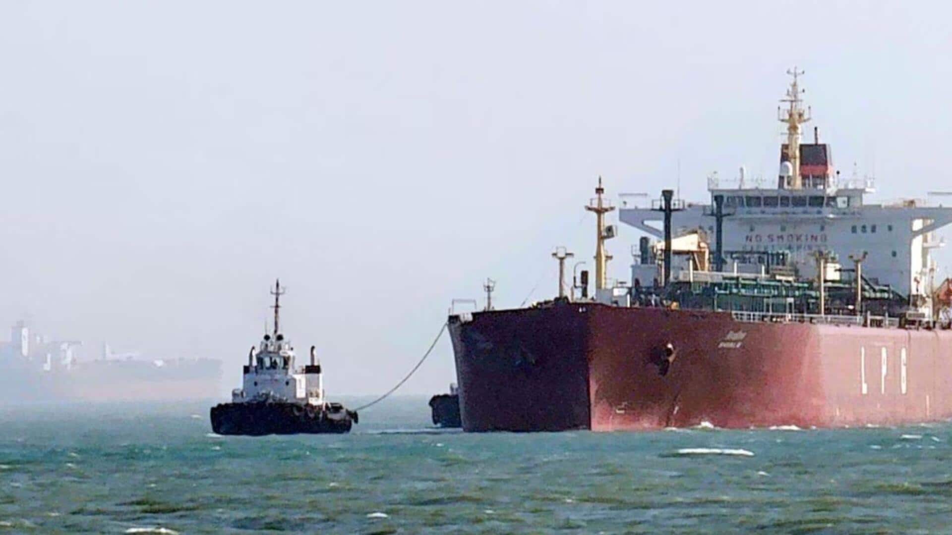 Why was India-bound oil shipment rerouted mid-voyage to China