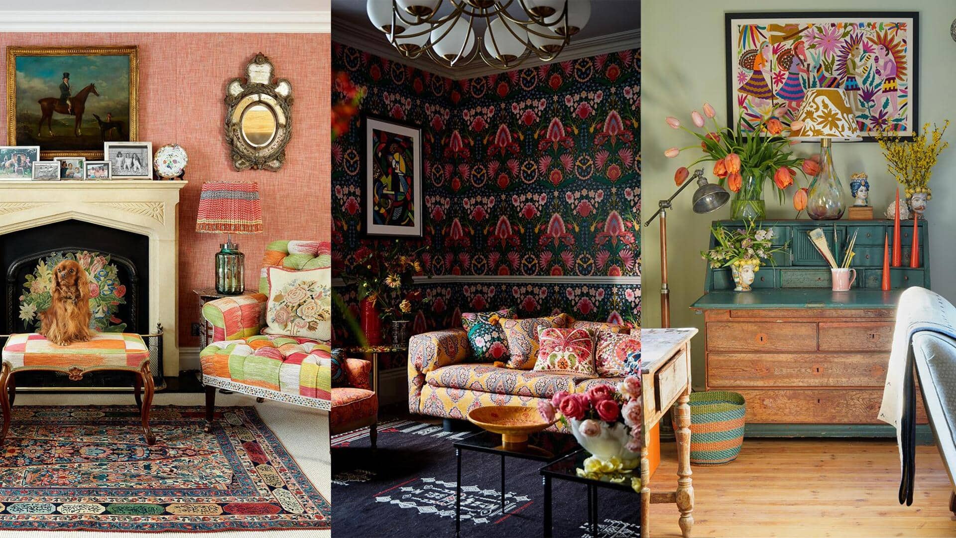 Go boho with these textile decor trends